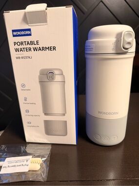 Portable Water Warmer - White